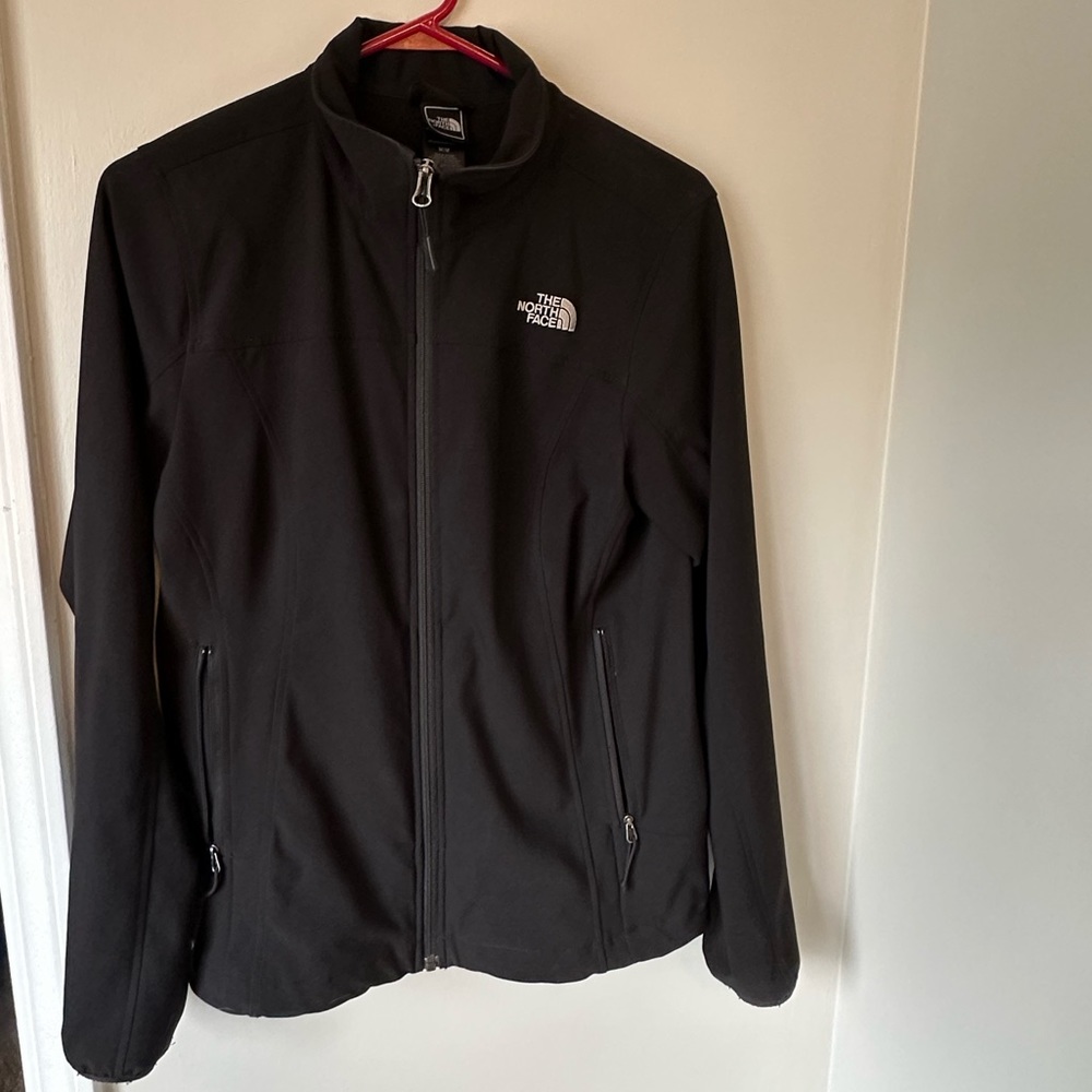 North Face black zip up